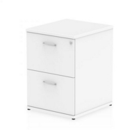 Impulse 2 Drawer Filing Cabinet White I000192