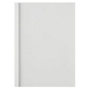 GBC Thermal Binding Cover A4 3mm Clear PVC Front White Silk Gloss Back (Pack 100)