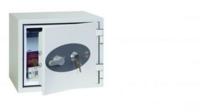 Phoenix Titan Size 1 Fire and Security Safe Key Lock White FS1281K