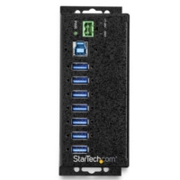 7 Port Ind USB3.0 Hub with Power Adapter