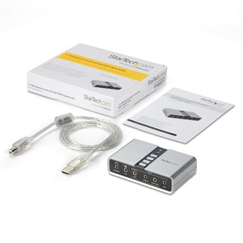 USB Audio Adapter Ext SPDIF Sound Card