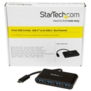 4 Port USB 3.0 Hub USB C to 4x USB A