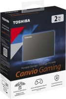 Toshiba Canvio Gaming 2TB SATA 600 Interface USB 3.0 2.5 Inch External Hard Disk Drive
