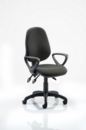 Eclipse Plus III Chair Black Loop Arms KC0038