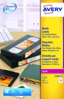 Avery Laser 3.5 inch Diskette Label 70x52mm White (Pack 250 Labels) L7666-25