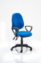 Eclipse Plus II Chair Blue Loop Arms KC0023