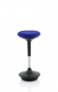 Sitall Deluxe Visitor Stool Bespoke Seat Stevia Blue KCUP1553