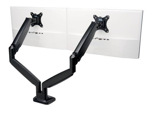 Kensington SmartFit One Touch Height Adjustable Dual Monitor Arm Black K59601WW