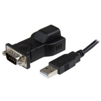USB TO NULL MODEM RS232 DB9 ADAPTER FTDI
