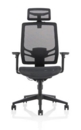 Ergo Twist Chair Black Mesh Seat Mesh Back with Headrest KC0299
