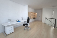 Zure Black Fabric With Arms With Headrest KC0161