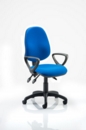Eclipse Plus III Chair Blue Loop Arms KC0039