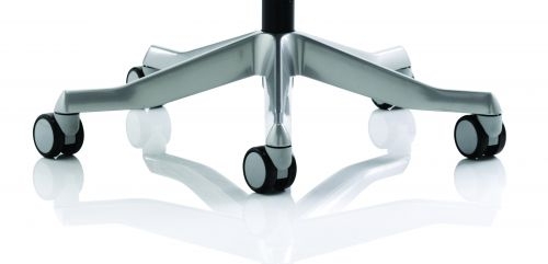 Zure Executive Chair Black Frame Charcoal Mesh Back With Headrest KCUP1281