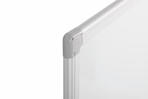 Bi-Office Earth-It Magnetic Lacquered Steel Whiteboard Aluminium Frame 1800x1200mm