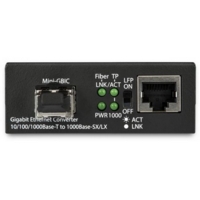 GbE Fiber Media Converter 850nm LC 550m