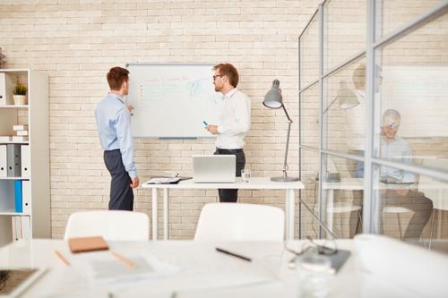 Bi-Office Earth-It Magnetic Lacquered Steel Whiteboard Aluminium Frame 1800x1200mm