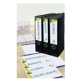 Avery Laser Filing Label Lever Arch File 200x60mm 4 Labels per Sheet White (Pack 40 Labels) L7171-10