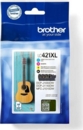 Brother LC421XL Value Pack High Yd Ink C
