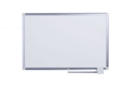 Bi-Office New Generation Magnetic Lacquered Steel Whiteboard Aluminium Frame 1800x1200mm