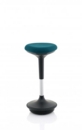 Sitall Deluxe Visitor Stool Bespoke Seat Maringa Teal KCUP1550