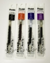Pentel Refill for Pentel EnerGel Pens 0.7mm Tip Black (Pack 12)