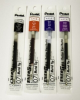 Pentel Refill for Pentel EnerGel Pens 0.7mm Tip Black (Pack 12)