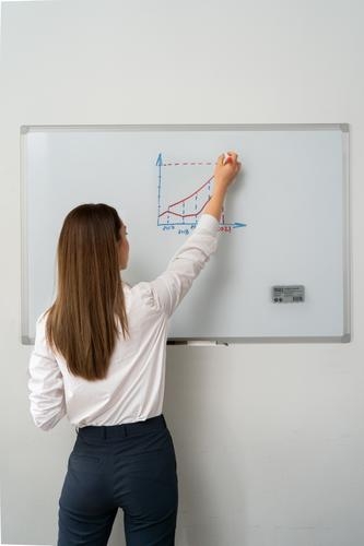 Bi-Office Earth-It Magnetic Lacquered Steel Whiteboard Aluminium Frame 1800x1200mm