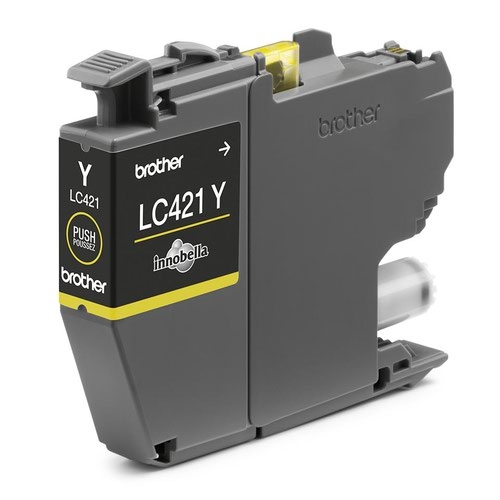 Brother LC421 Yellow Ink Cart 200 pages