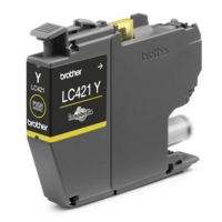 Brother LC421 Yellow Ink Cart 200 pages