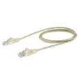 0.5m Grey Slim CAT6 RJ45 Patch Cable