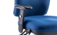 Chiro High Back Chair with Arms Blue OP000007