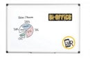 Bi-Office Maya Non Magnetic Melamine Whiteboard Aluminium Frame 1200x1200mm