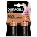 Duracell Plus Power C Alkaline Batteries (Pack 2) MN1400B2PLUS