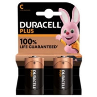 Duracell Plus Power C Alkaline Batteries (Pack 2) MN1400B2PLUS