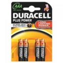 Duracell Plus Power AAA Alkaline Batteries (Pack 4) MN2400B4PLUS