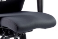 Onyx Black Fabric With Headrest With Arms OP000094
