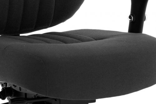Barcelona Deluxe Black Fabric Operator Chair OP000242