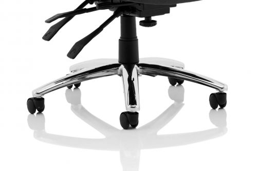 Barcelona Deluxe Black Fabric Operator Chair OP000242