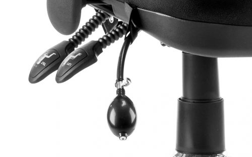 Chiro High Back Chair with Arms Black OP000006