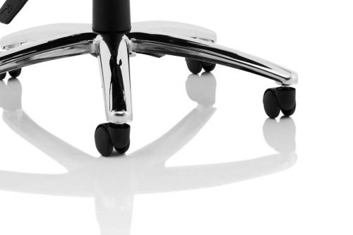 Barcelona Deluxe Black Fabric Operator Chair OP000242