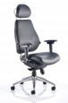 Chiro Plus Ultimate Chair Black Leather PO000013