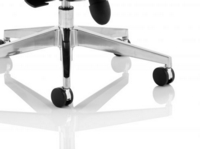 Chiro Plus Chair Black with Arms and Headrest PO000002