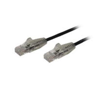 2.5m Black Slim CAT6 Patch Cable