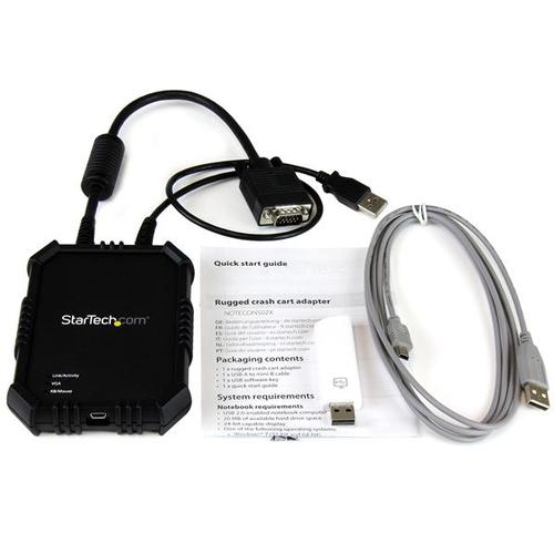 KVM Console VGA USB Crash Cart Adapter