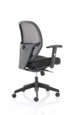 Denver Black Mesh Chair No Headrest OP000234