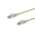 2m Grey Slim CAT6 Snagless RJ45 Cable