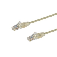 2m Grey Slim CAT6 Snagless RJ45 Cable