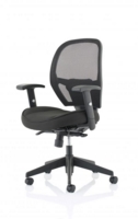 Denver Black Mesh Chair No Headrest OP000234