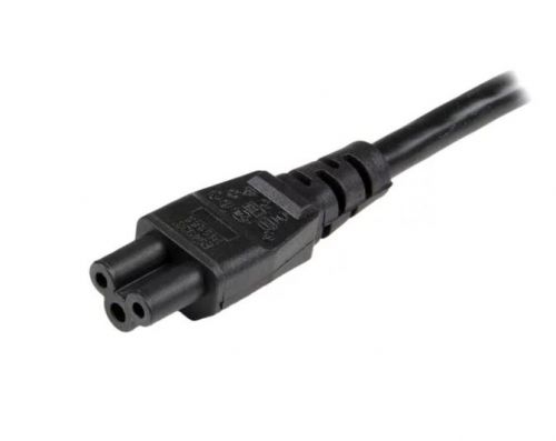 StarTech 1m 3 Prong Laptop Power Cord CEE7 to C5