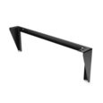 1U 19in Steel Vertical Wall Rack Bracket